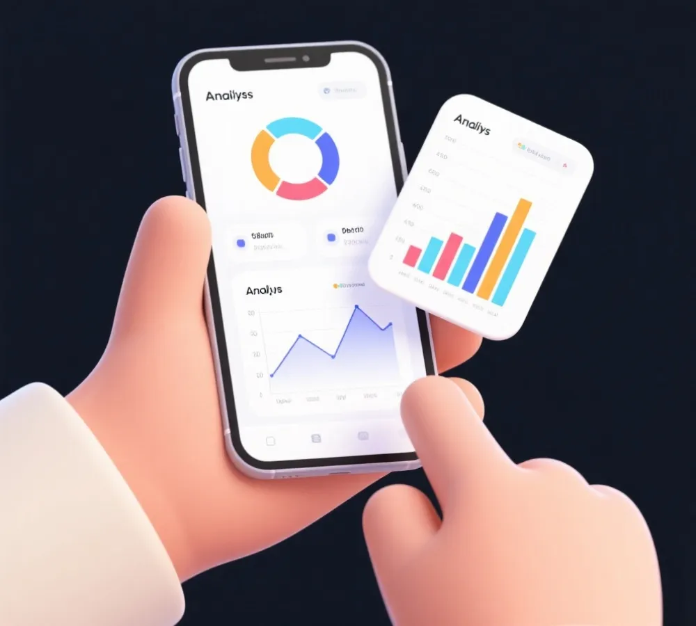 資料分析與走勢閱讀示意圖